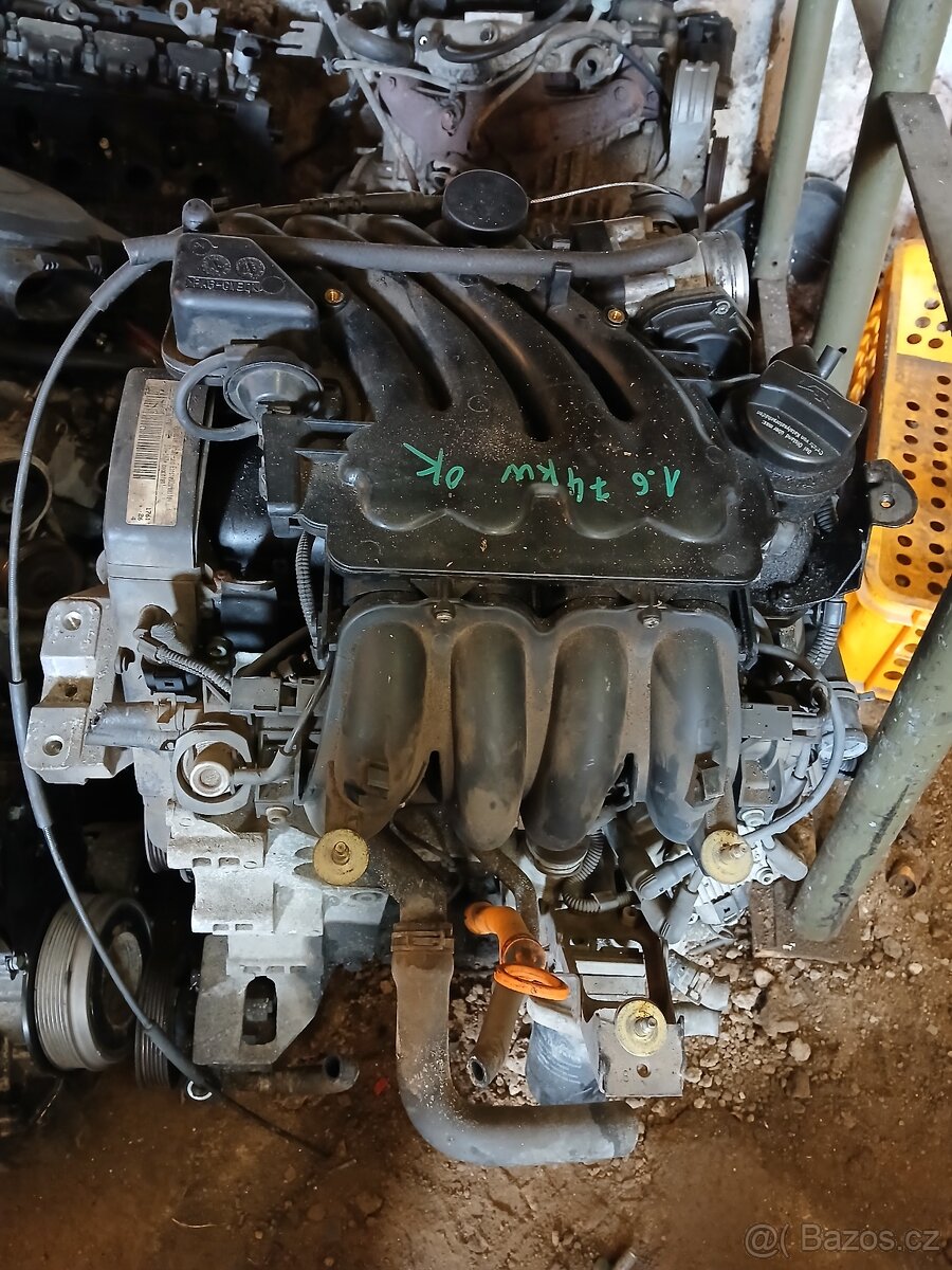 motor do Škoda Octavia 1 1.6 AKL 74kw