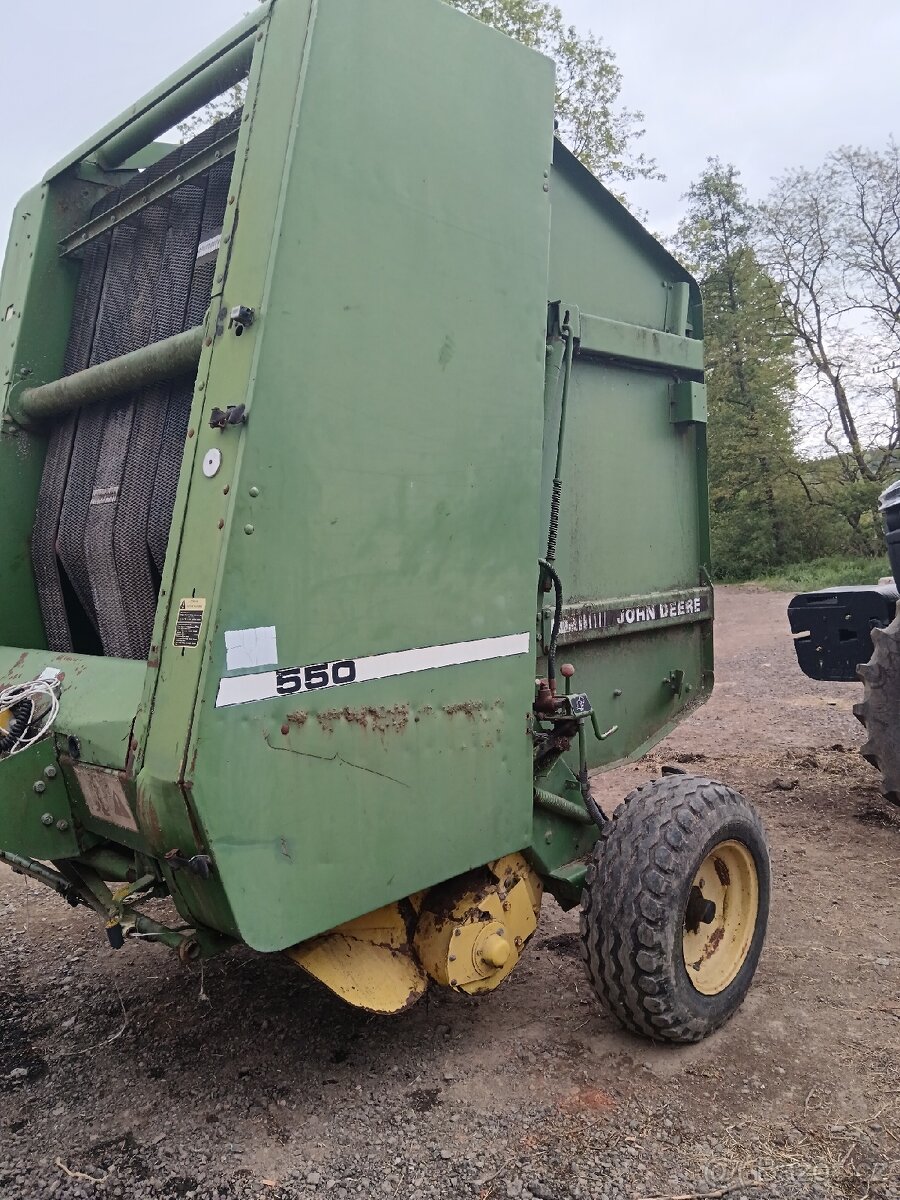 Lis na kulaté balíky jd550