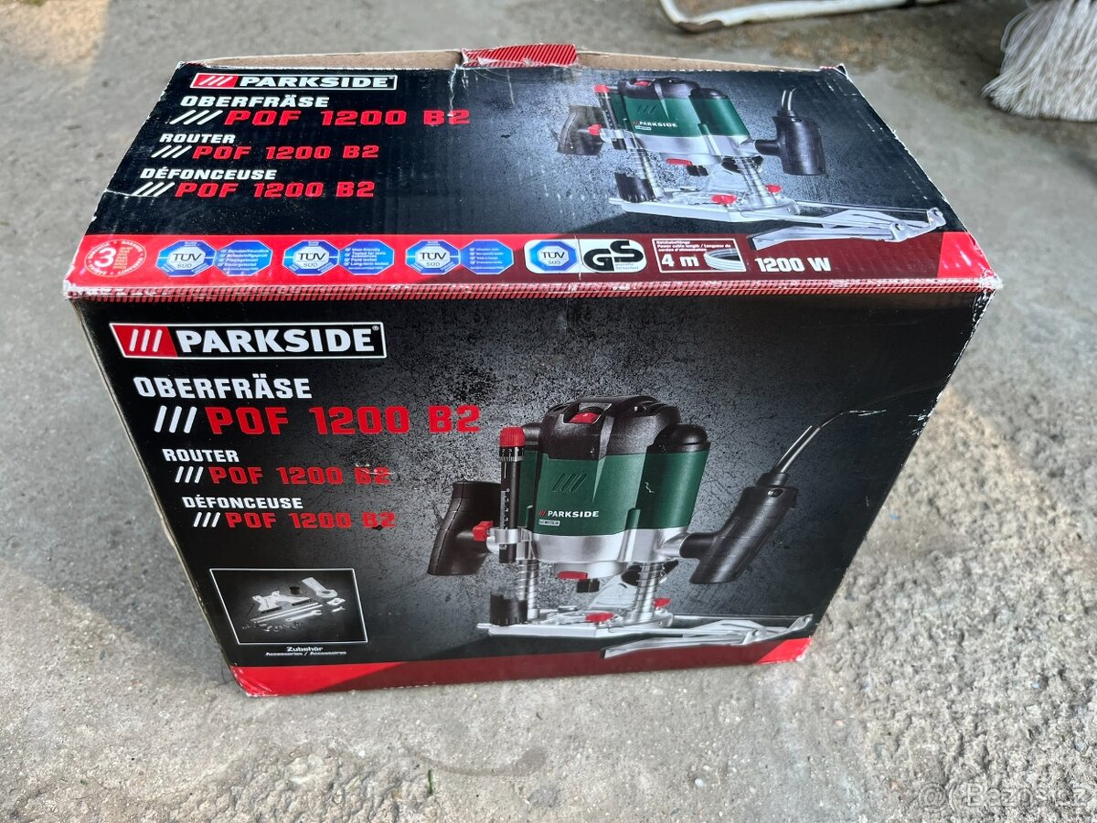 horní frézka Parkside POF 1200 B2