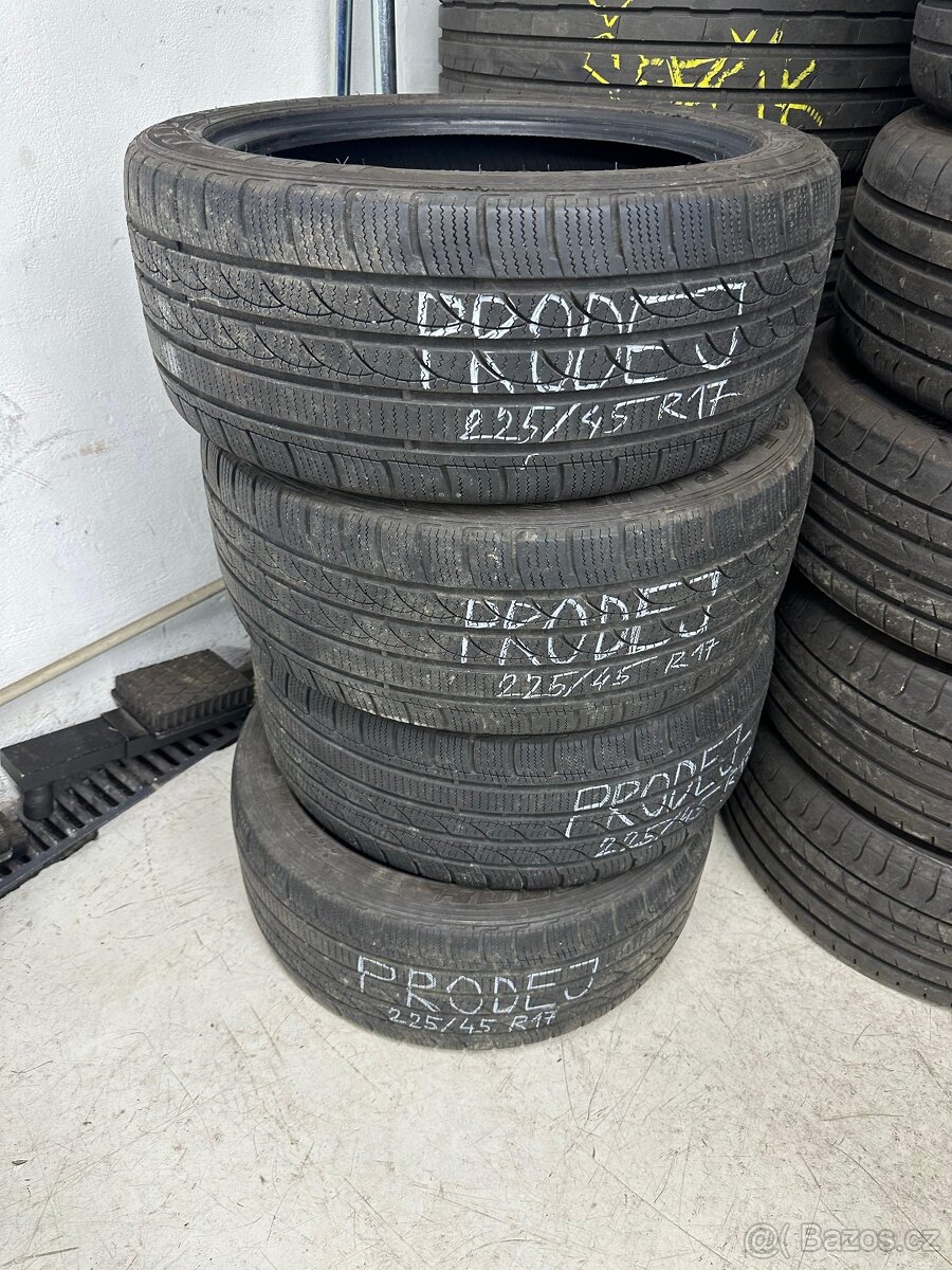 4x zimní pneu 225/45 R17 94V XL