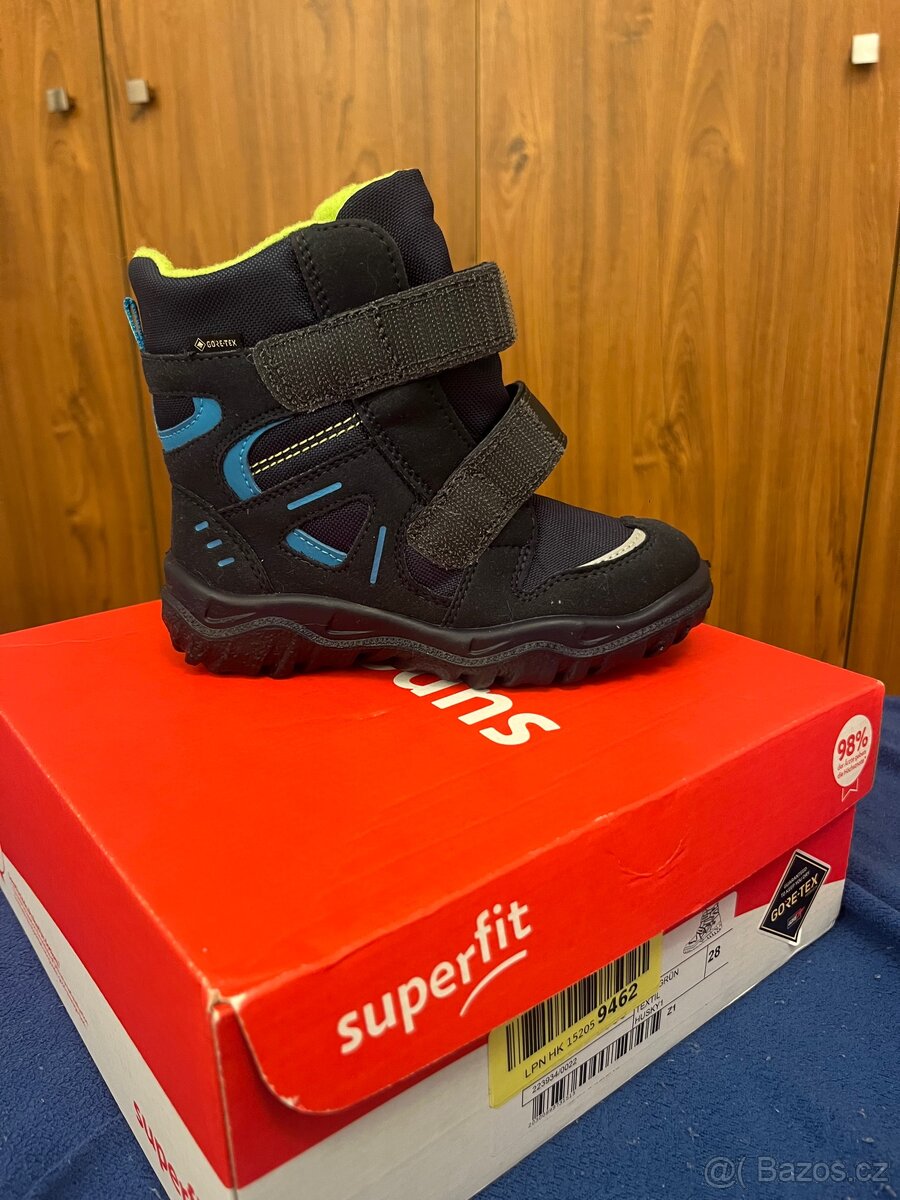 Zimní dětské boty Superfit vel.28 s Gore-Tex. Husky