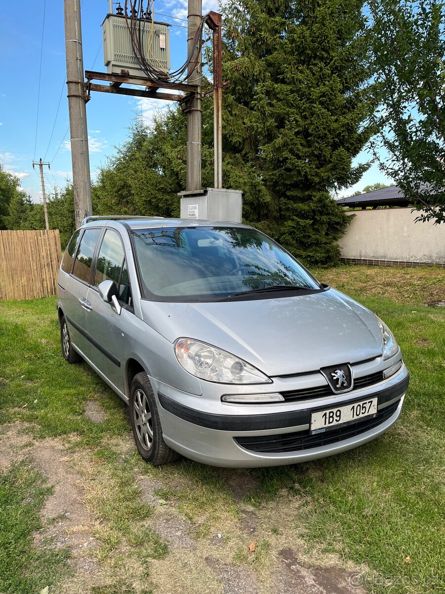Peugeot 807 jako pracovní vozidlo