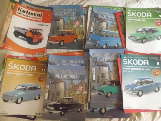 Sběratelské Časopisy AUTOMOBILY - VETERÁNI ATD 71 kusů
