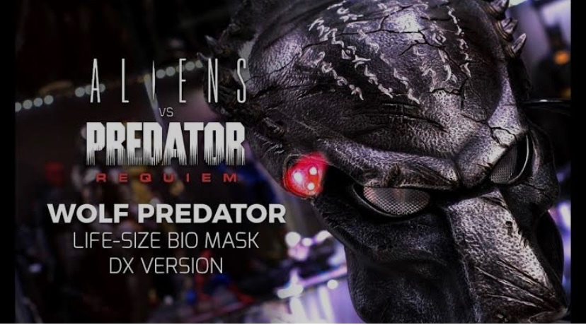 Predator Wolf mask DX version ne sideshow