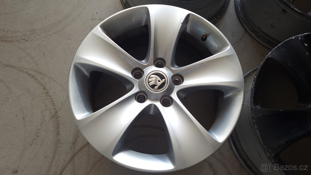 Orig. ALU disky 16" 5x112 ET45 Škoda Yeti, Superb II.