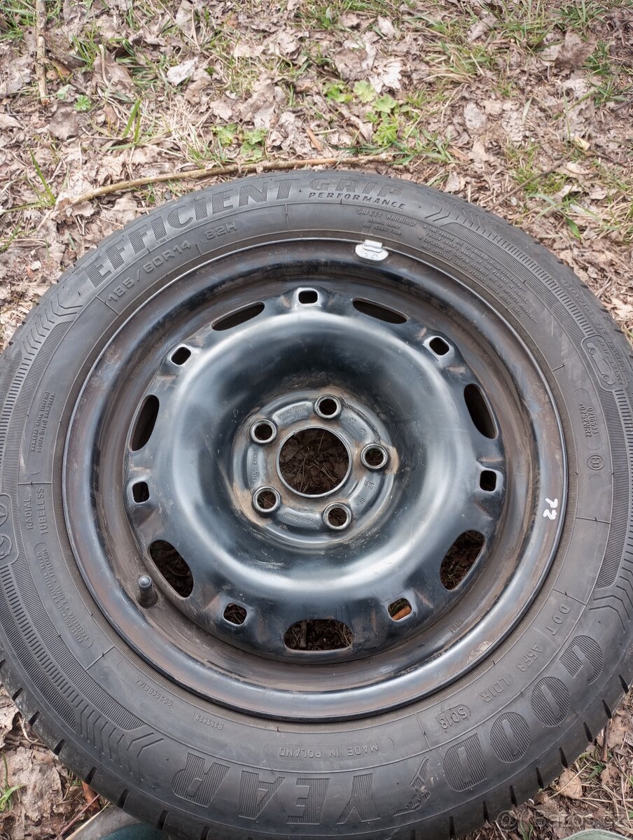 Plechové disky 5x100 R14