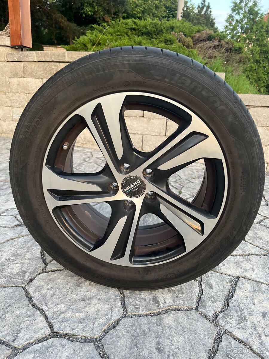 Alu disky R16 + letní pneu