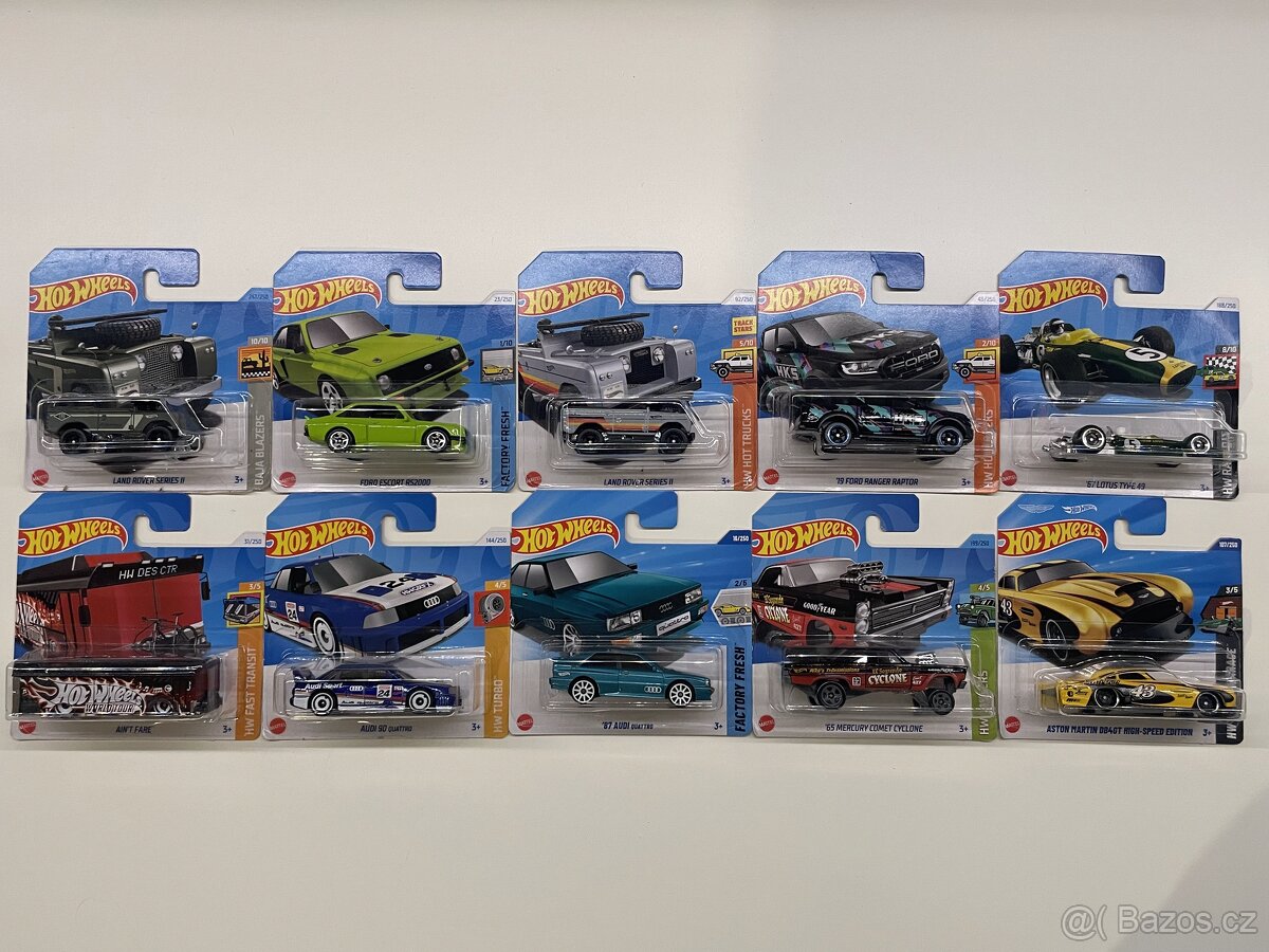 HOT WHEELS 10ks,