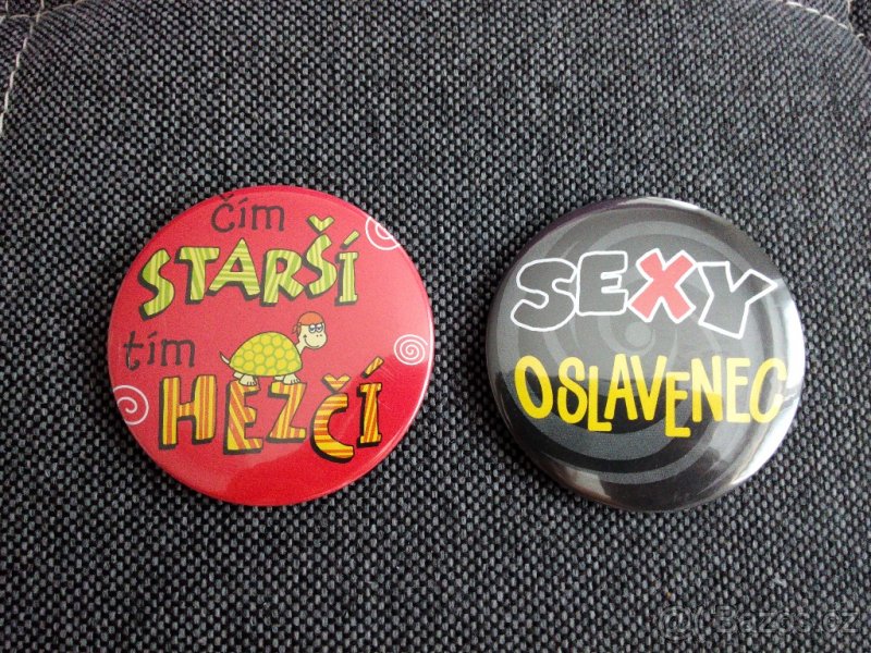 Odznaky / placky - nový