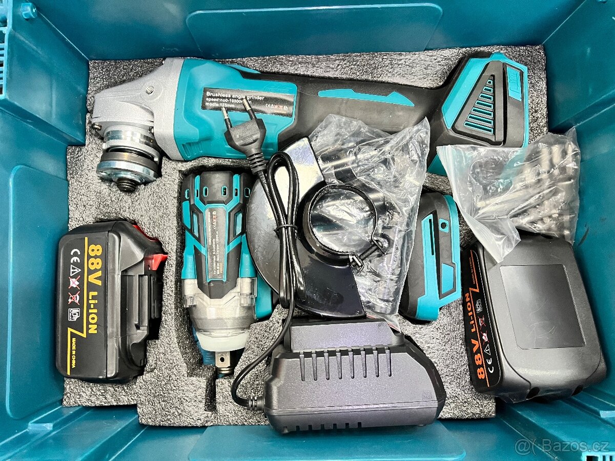 Nová sada aku nářadí flexa, utahovák, vrtací šroubovák