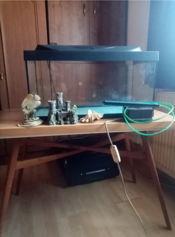 Akvárium s příslušenstvím