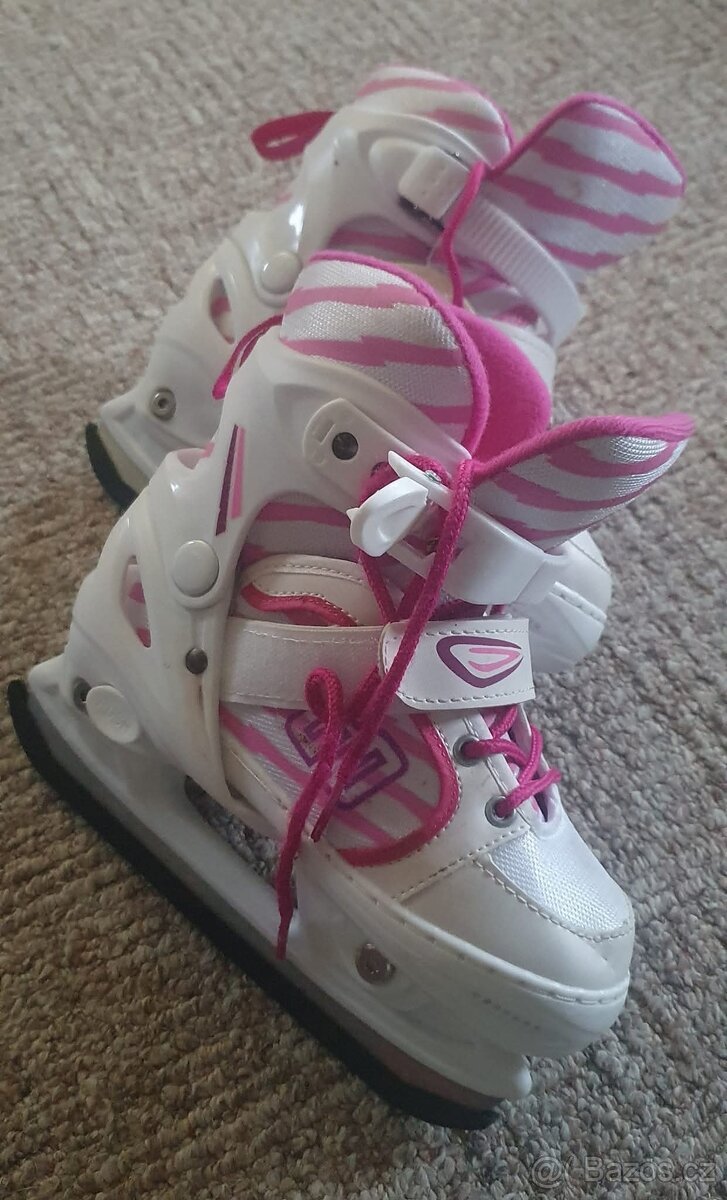 Rostoucí lední brusle děské 30-33