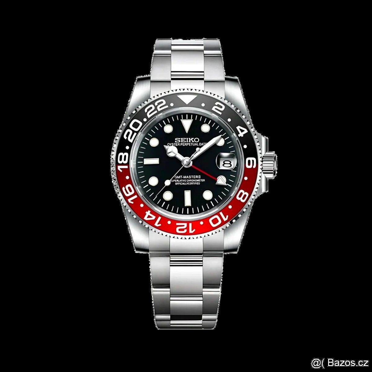 Hodinky Seiko mod GMT master
