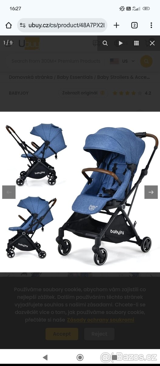 SPORTOVNÍ KOČÁREK - BABY JOY