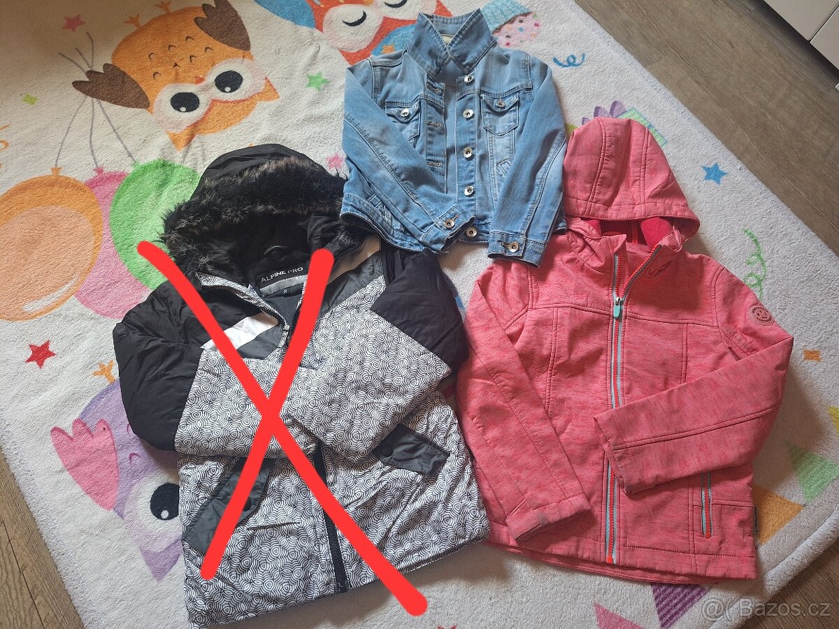 Sada oblečení pro dívku  vel. 122-128