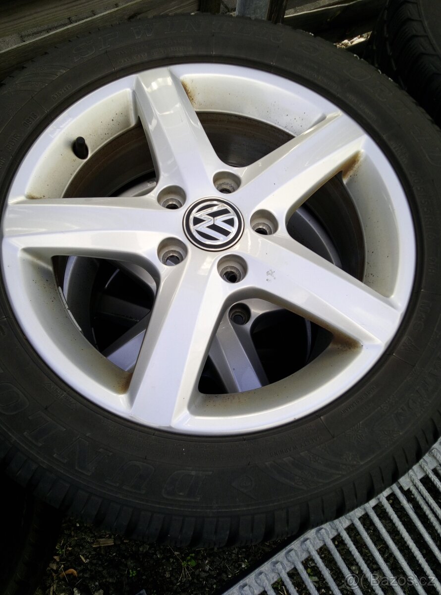 Sada ALU kol se zimními pneu Dunlop 16