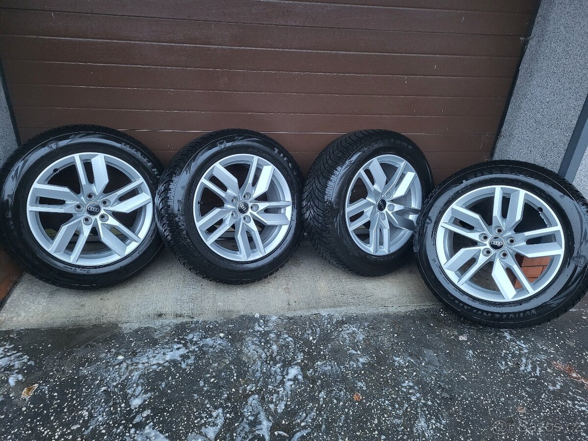 Originální alu kola Audi Q5 + zimními i letními pneu