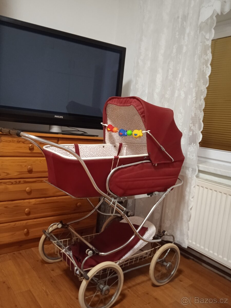 Retro kočárek Liberta trojkombinace