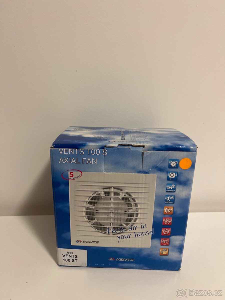 Domovní ventilátor Vents