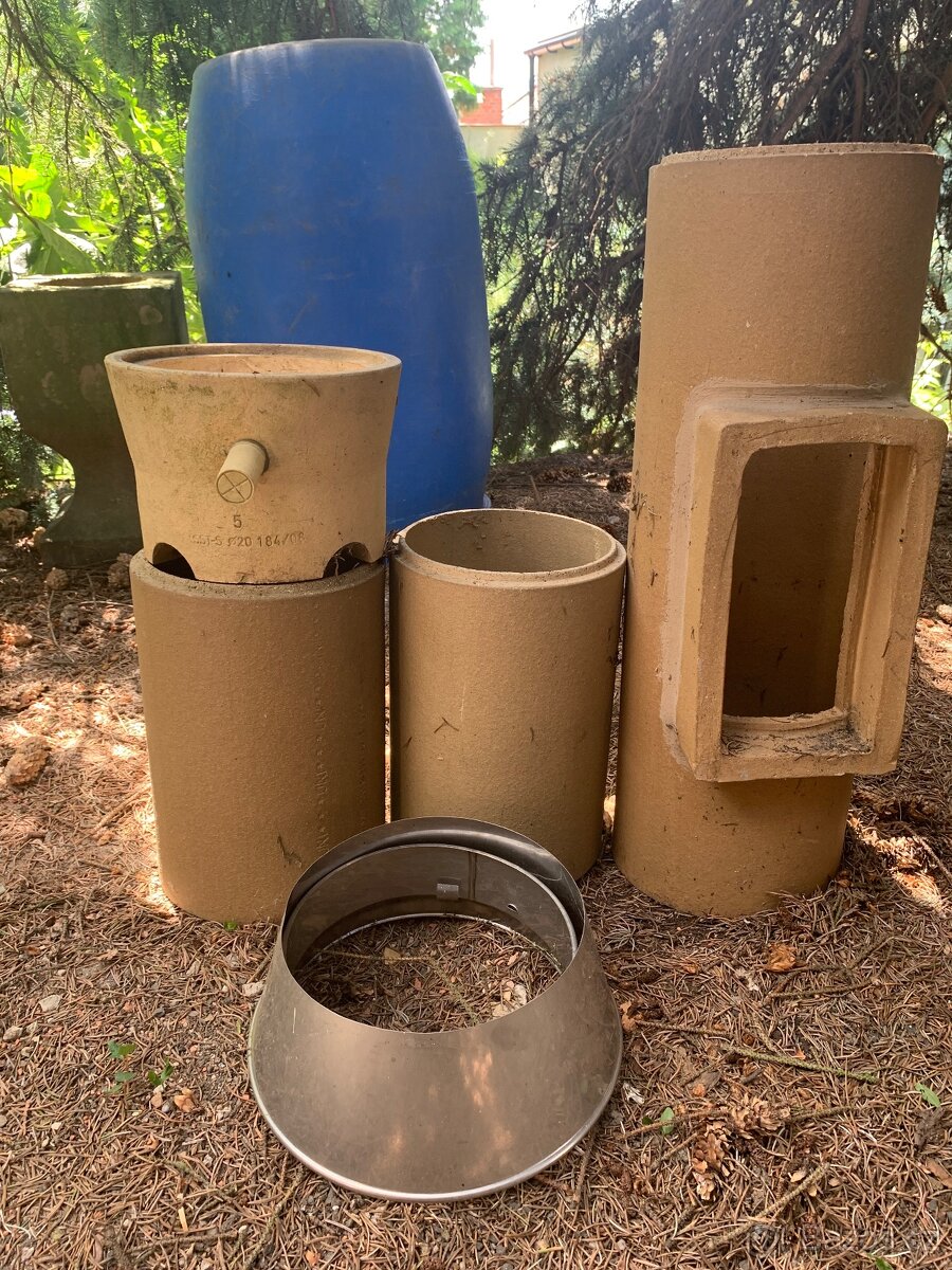 Zbytky komin Schiedel 200mm