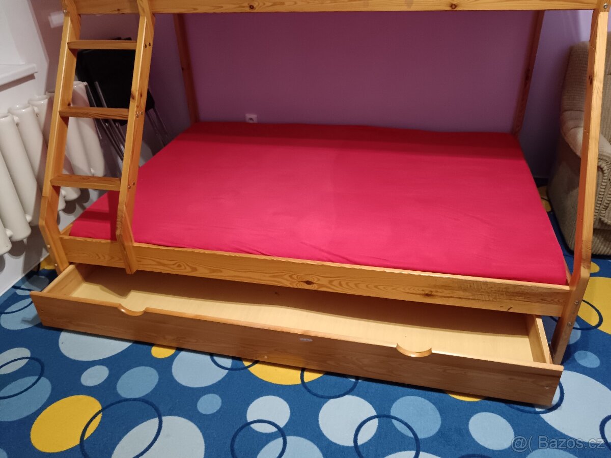 Patrová postel 140x200