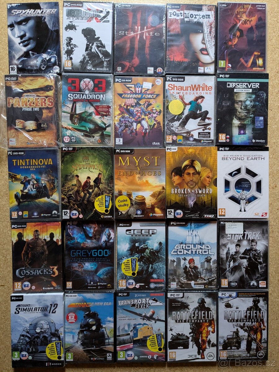 Sbírka PC her 800 ks 3. část