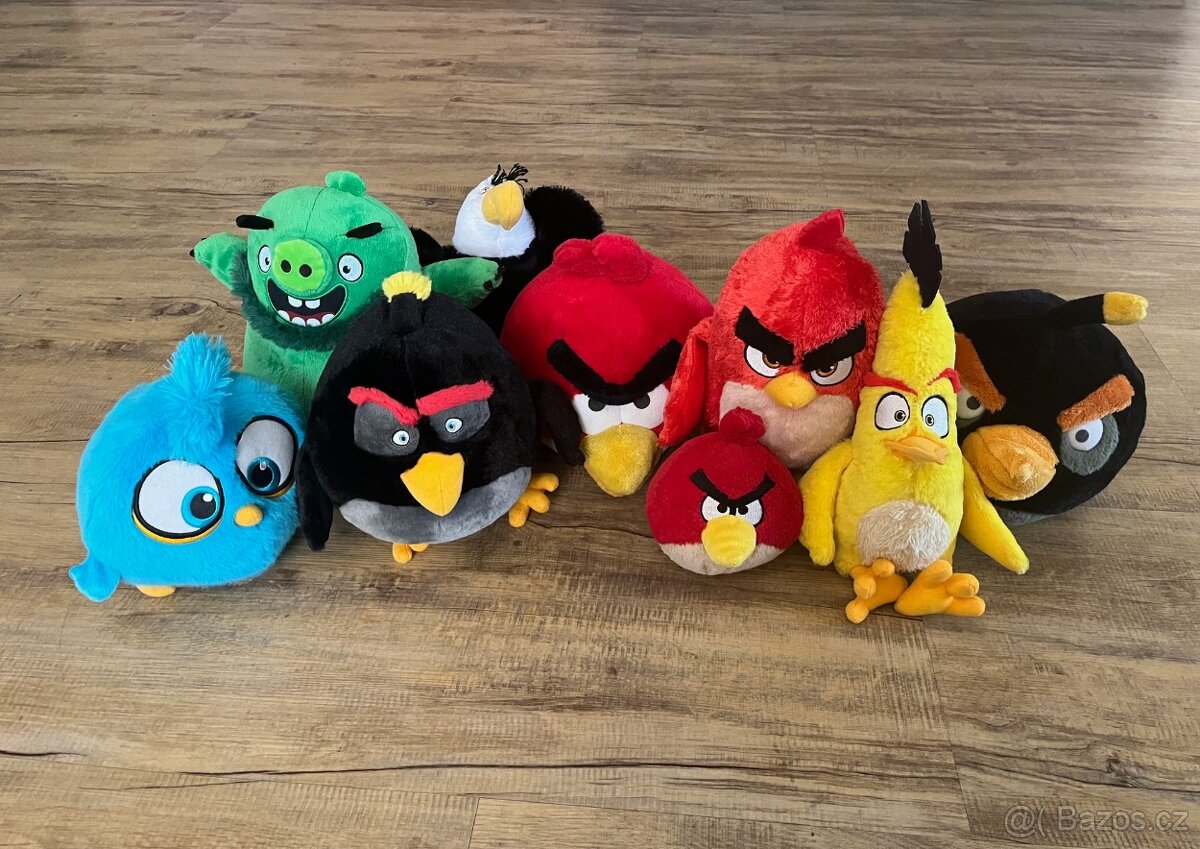 Angry Birds plyšáci