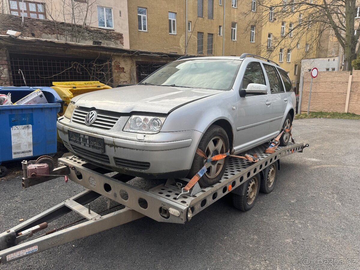vw bora 1.9tdi 96kw asz pouze dily