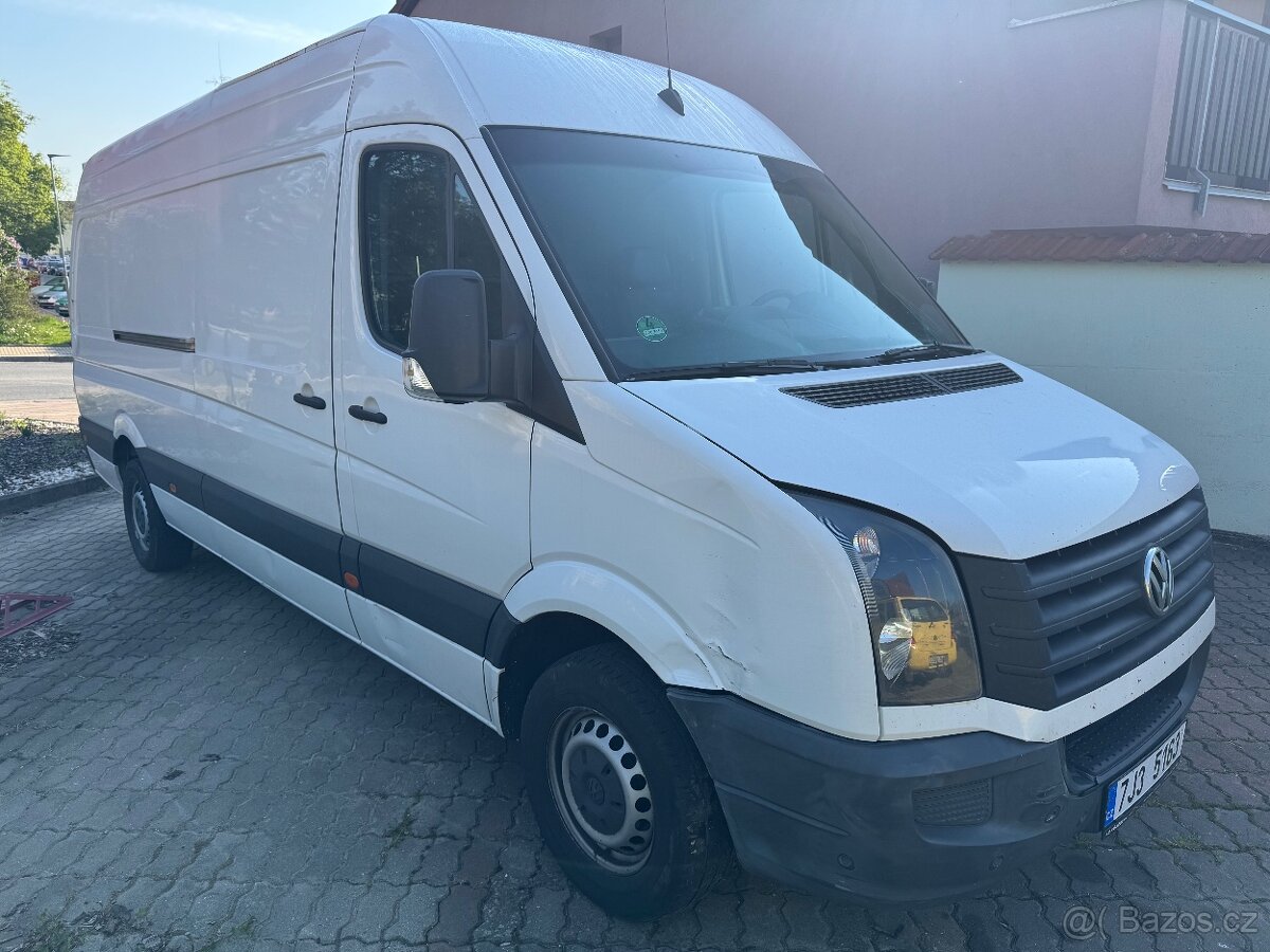 Volkswagen Crafter 2.0TDI 100kw, L3H2, KLIMA, ČR, DPH