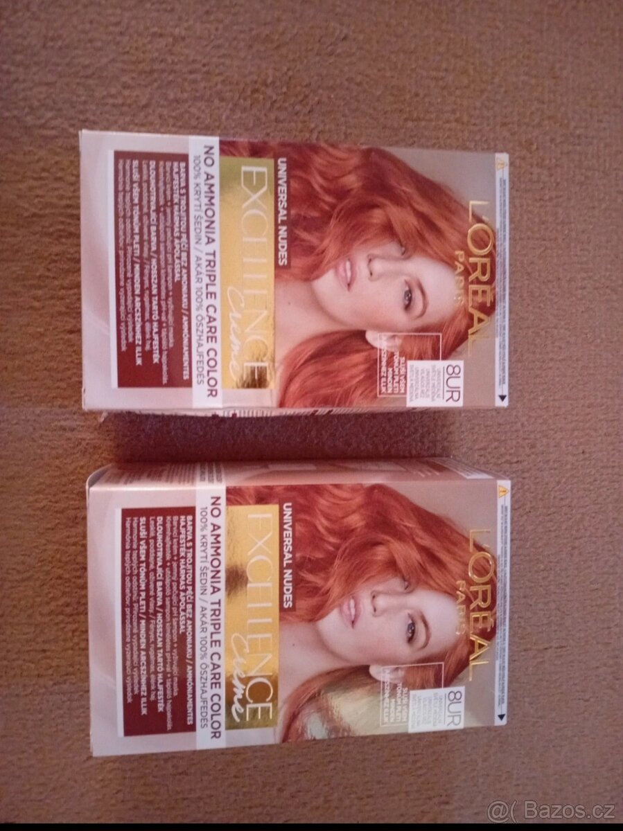 Set 2 ks L'Oréal Paris barev s trojitou péčí bez amoniaku