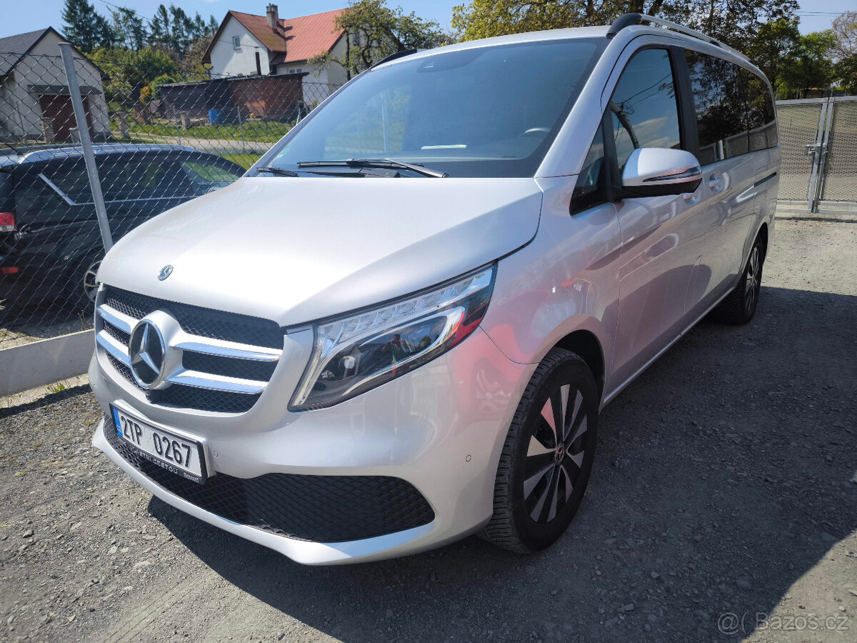 V300 4matic,2-8míst,webasto,panorama,burmeister,spaní