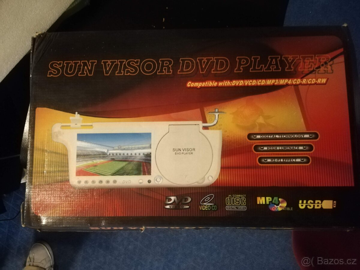 DVD stínítko do auta