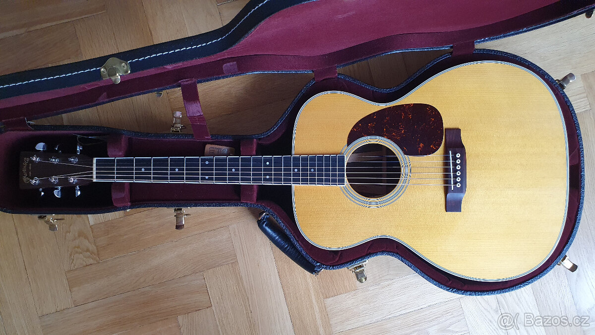 Celomasivní akustika Martin M-36 + ozvučení L.R.Baggs