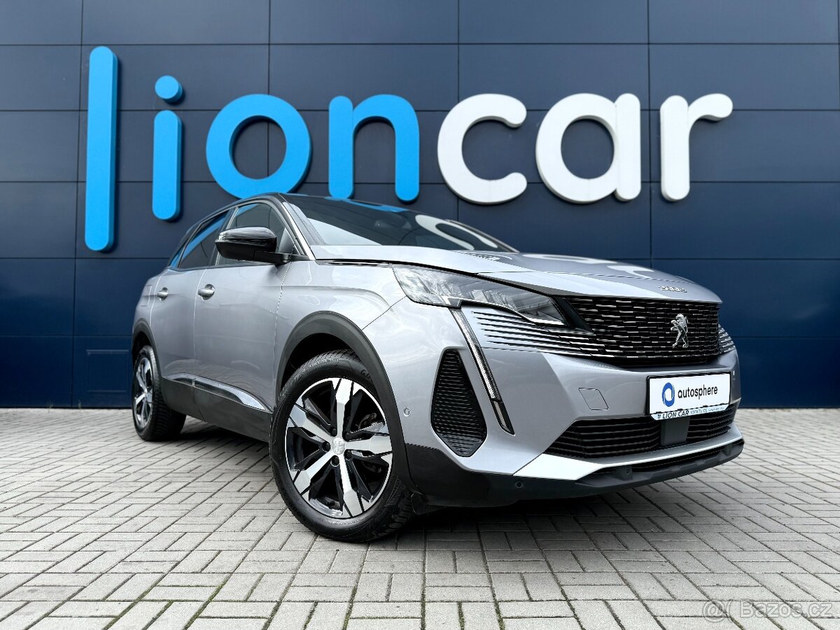 Peugeot 3008 ALLURE PACK 1.5HDi, Automat, ČR