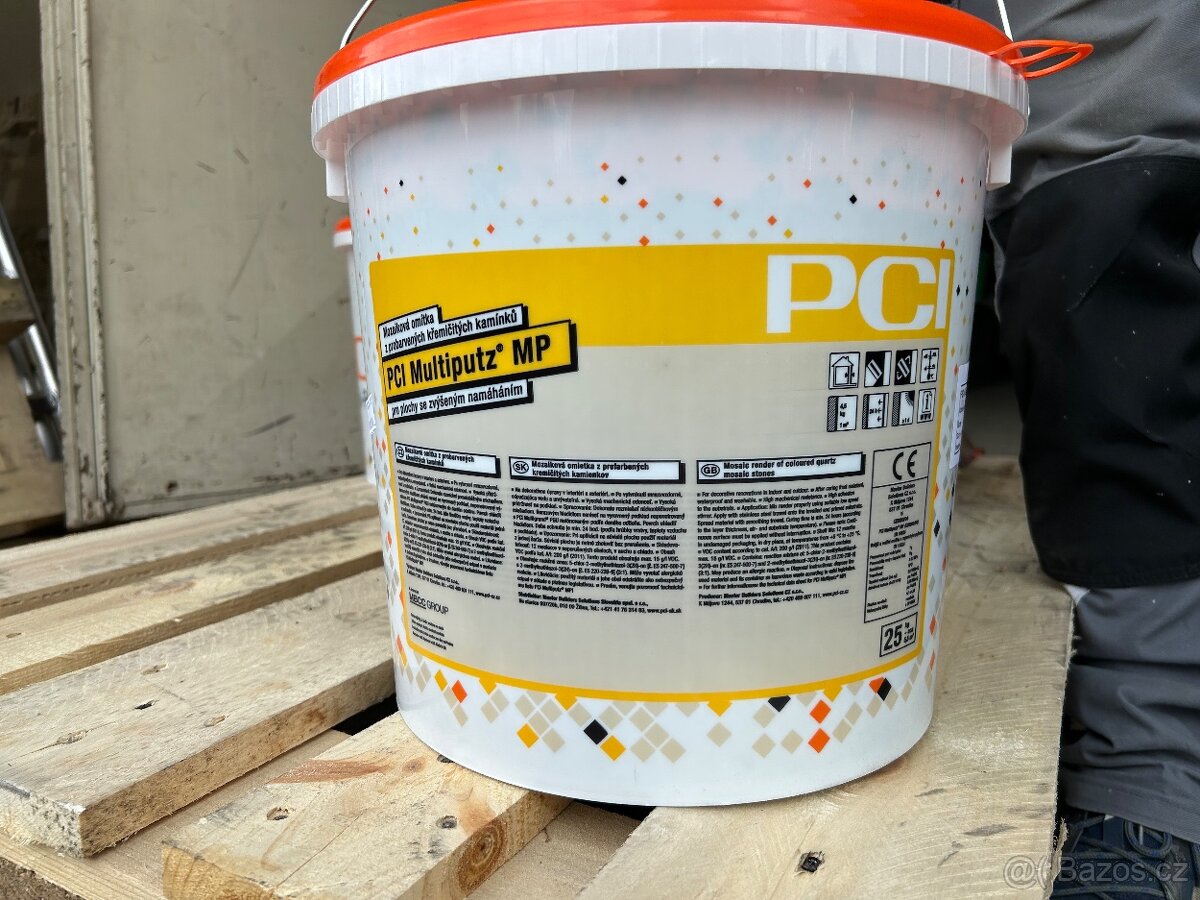 Mozaiková omítka (tzv. marmolit) – PCI Multiputz MP127 🧱