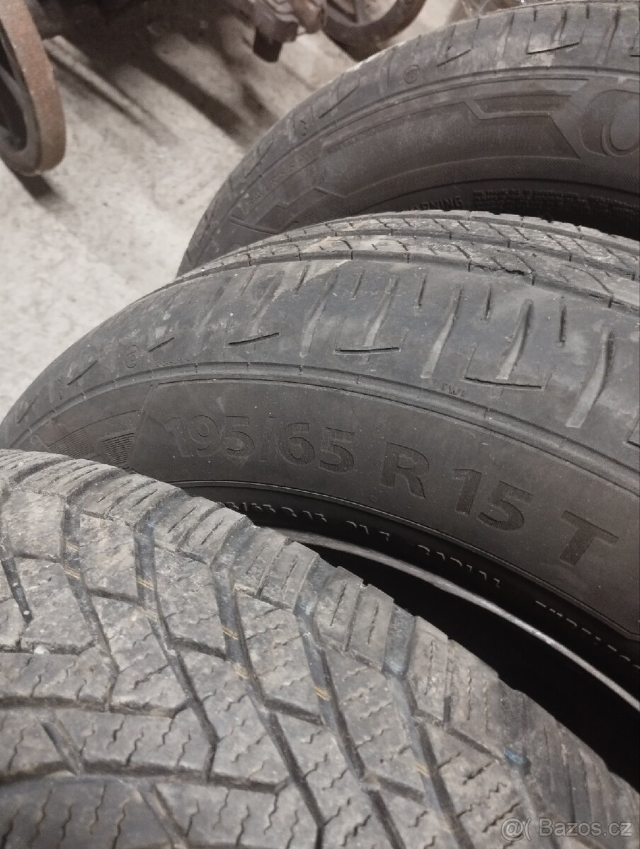 Pneumatiky 195/65 R15 s disky