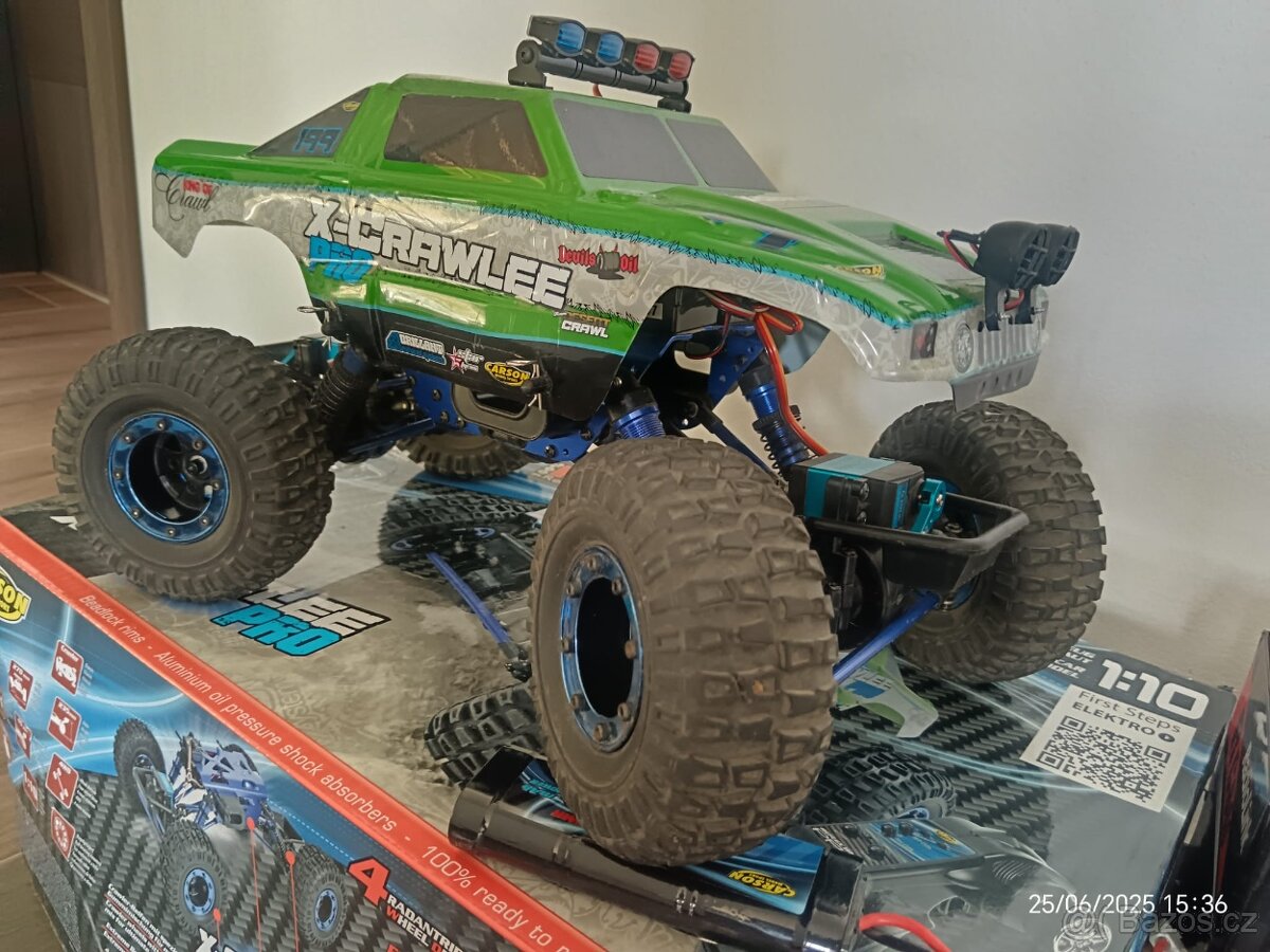 RC auto Carson X-Crawlee Pro 4x4 1:10