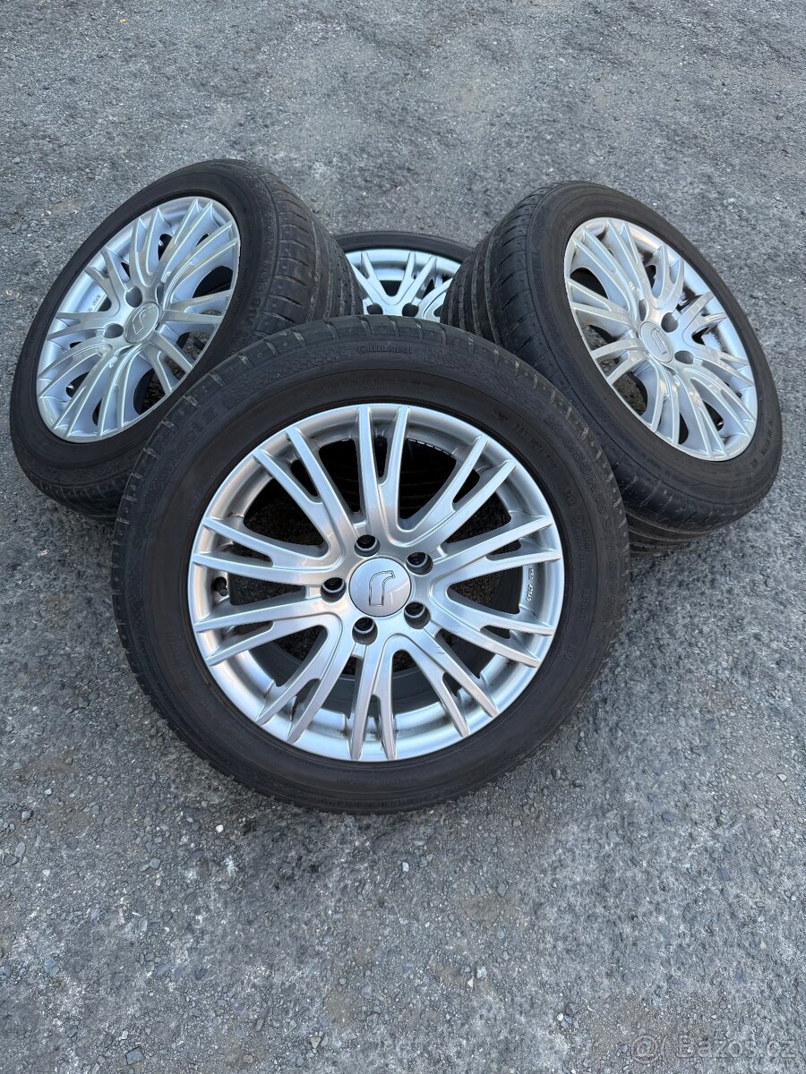 Alu kola Rondell 5x112,R16 205/55/16 Škoda,VW,Seat