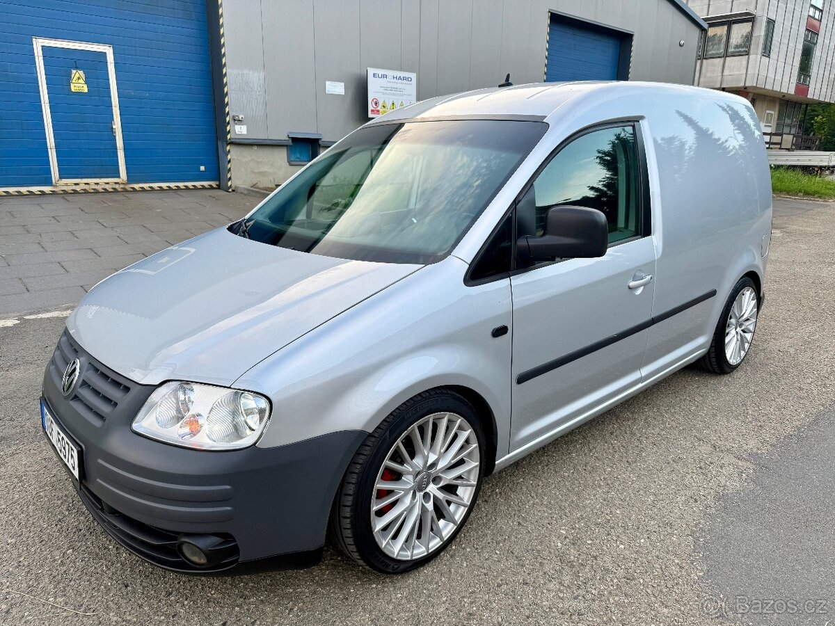 Volkswagen Caddy Mk3, 1.9TDi ASZ, KW podvozek, Nový lak