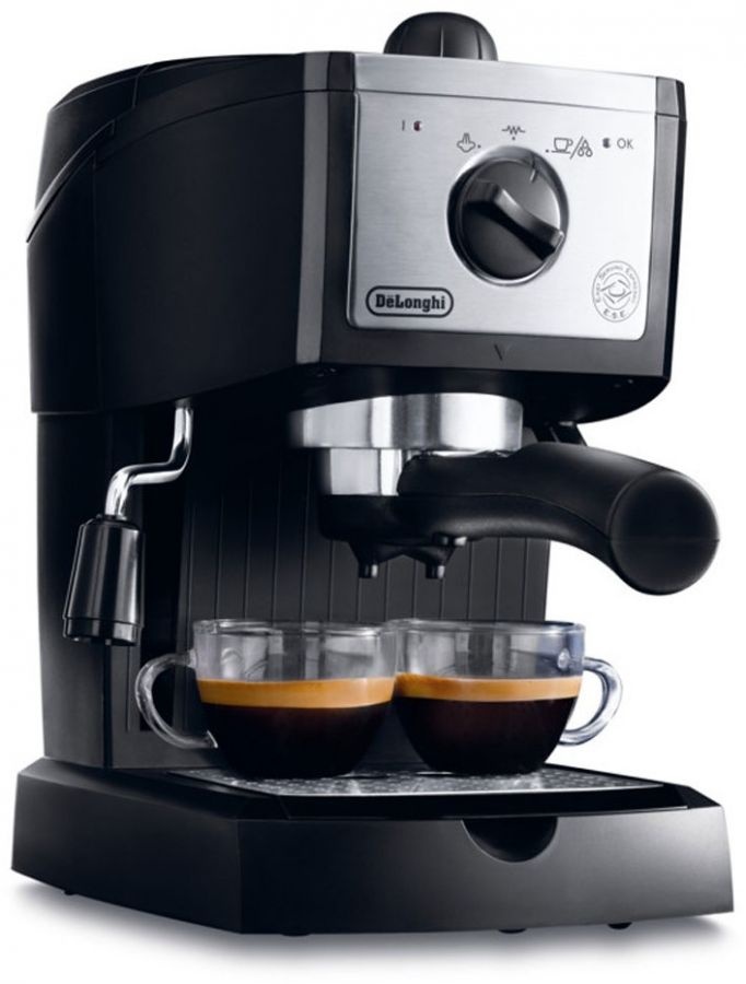 Pákový kávovar DE´LONGHI EC156.B černý