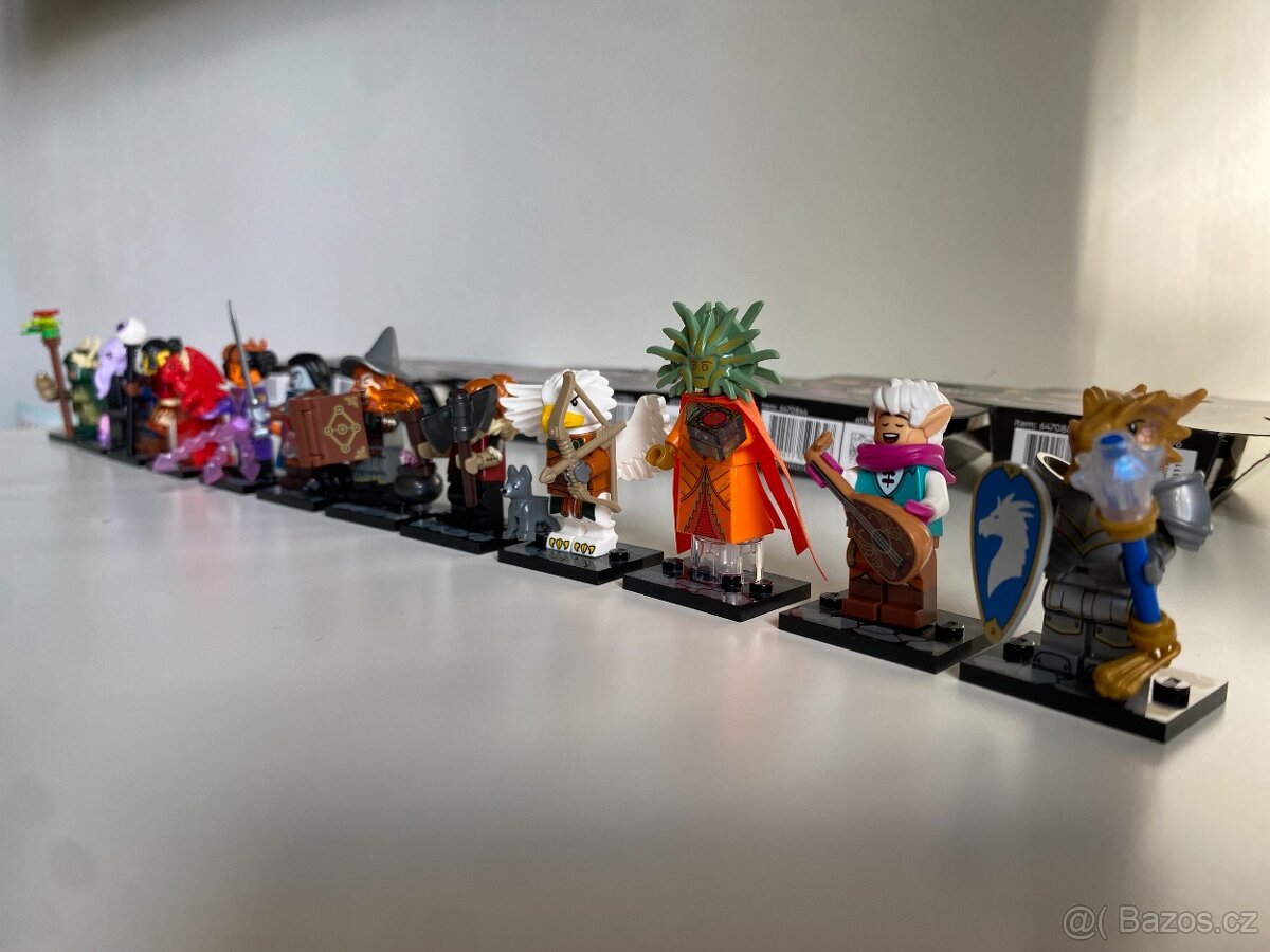 KOMPLETNI LEGO SERIE DUNGEONS & DRAGONS - NEHRANNÁ