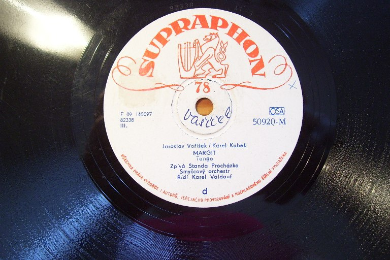 EP deska Standa Procházka 1956-Přijďte k nám,Margit/44/