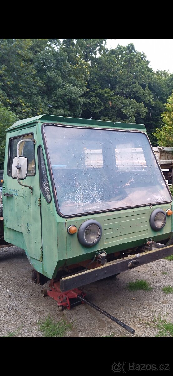 Multicar M25 - kompletní a vyvařená kabina, jen 8tis kč