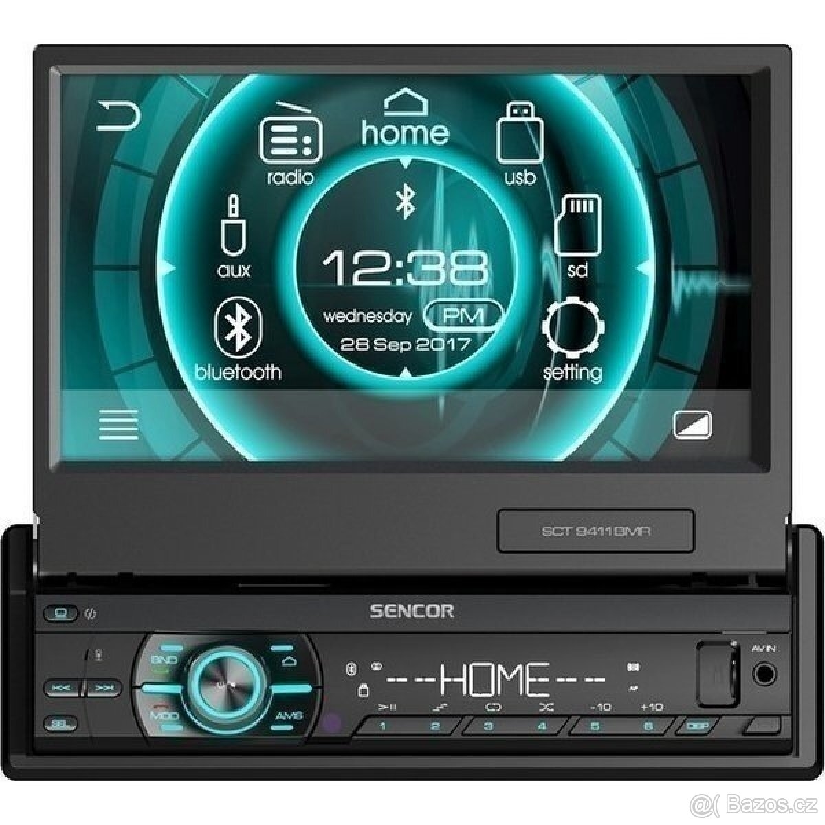 SENCOR SCT 9411BMR , BLUETOOTH , USB , SDcard ,AUX , MP3....