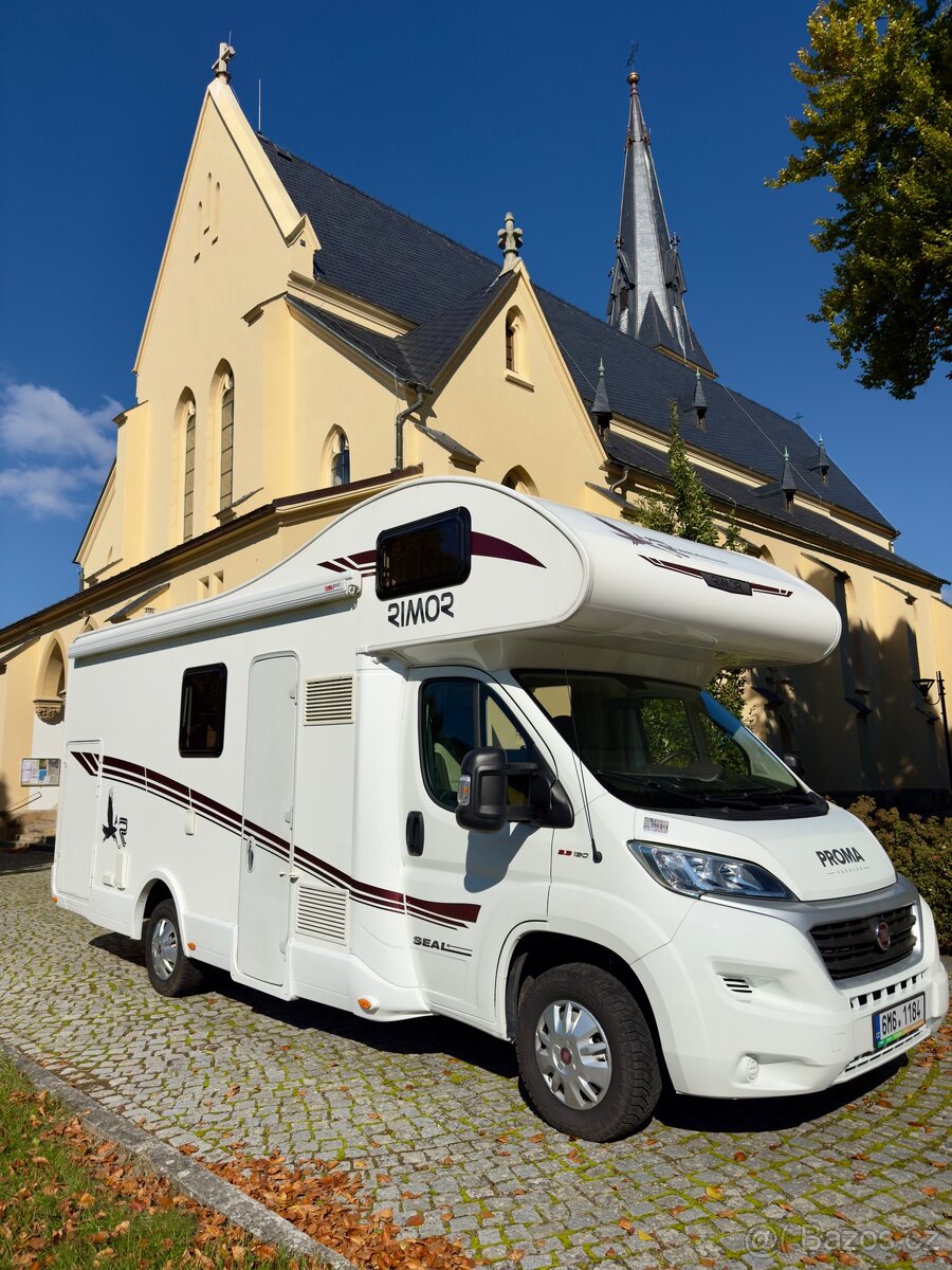 OBYTNÉ AUTO RIMOR SEAL 5 2019 najeto 59 600km odpočet DPH