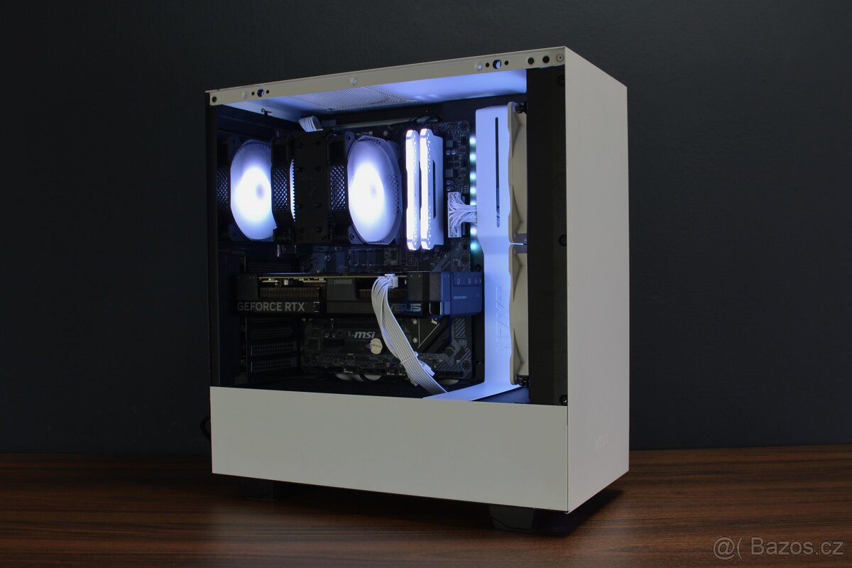 Herní PC - RTX 4070 / Ryzen 5600X / 1TB / 32GB
