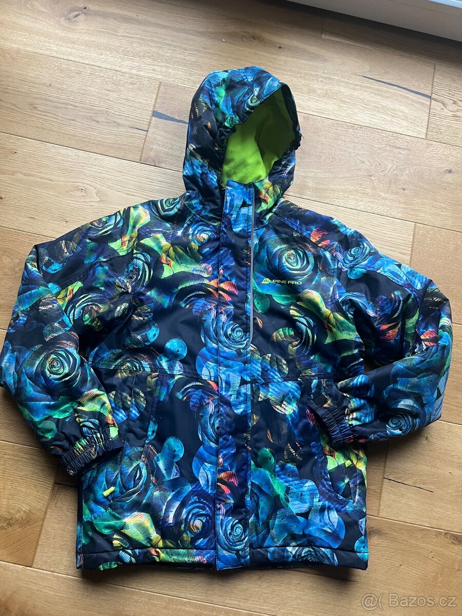 Dívčí zimní bunda AlpinePro vel. 152/158