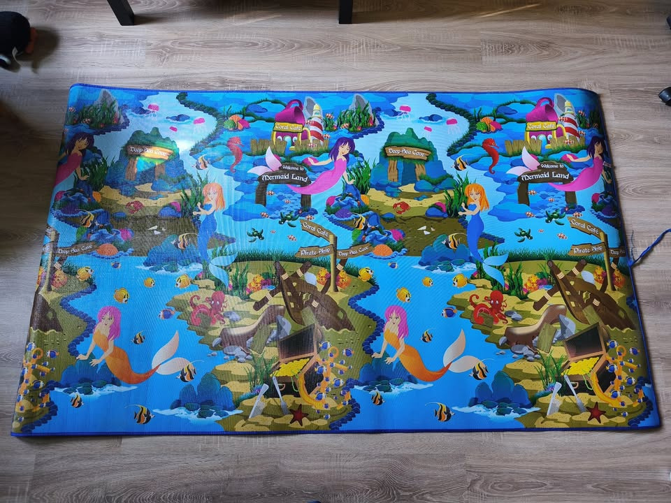 Scarlett dětský kobereček PVC Mořská panna - 120 x 200 cm