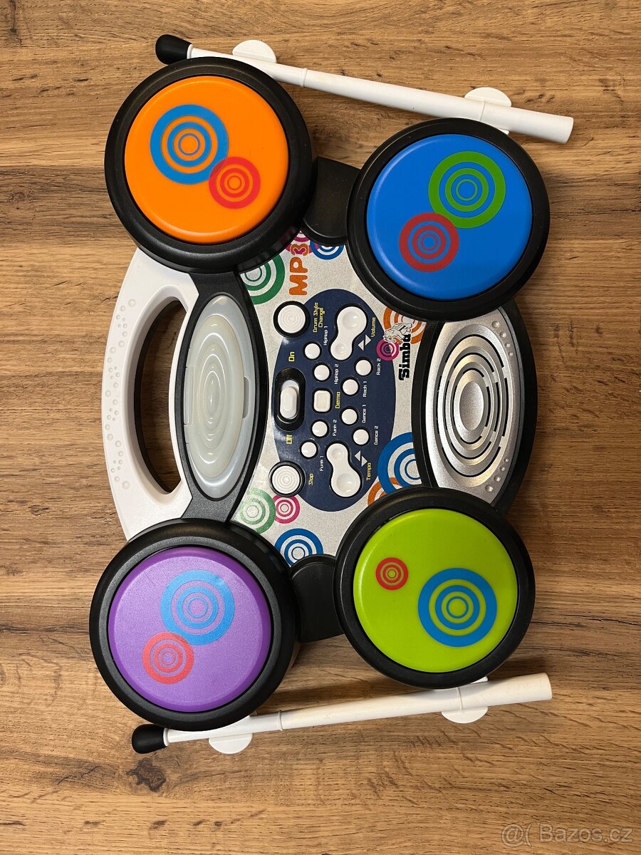 Elektronické bubny Simba MP3