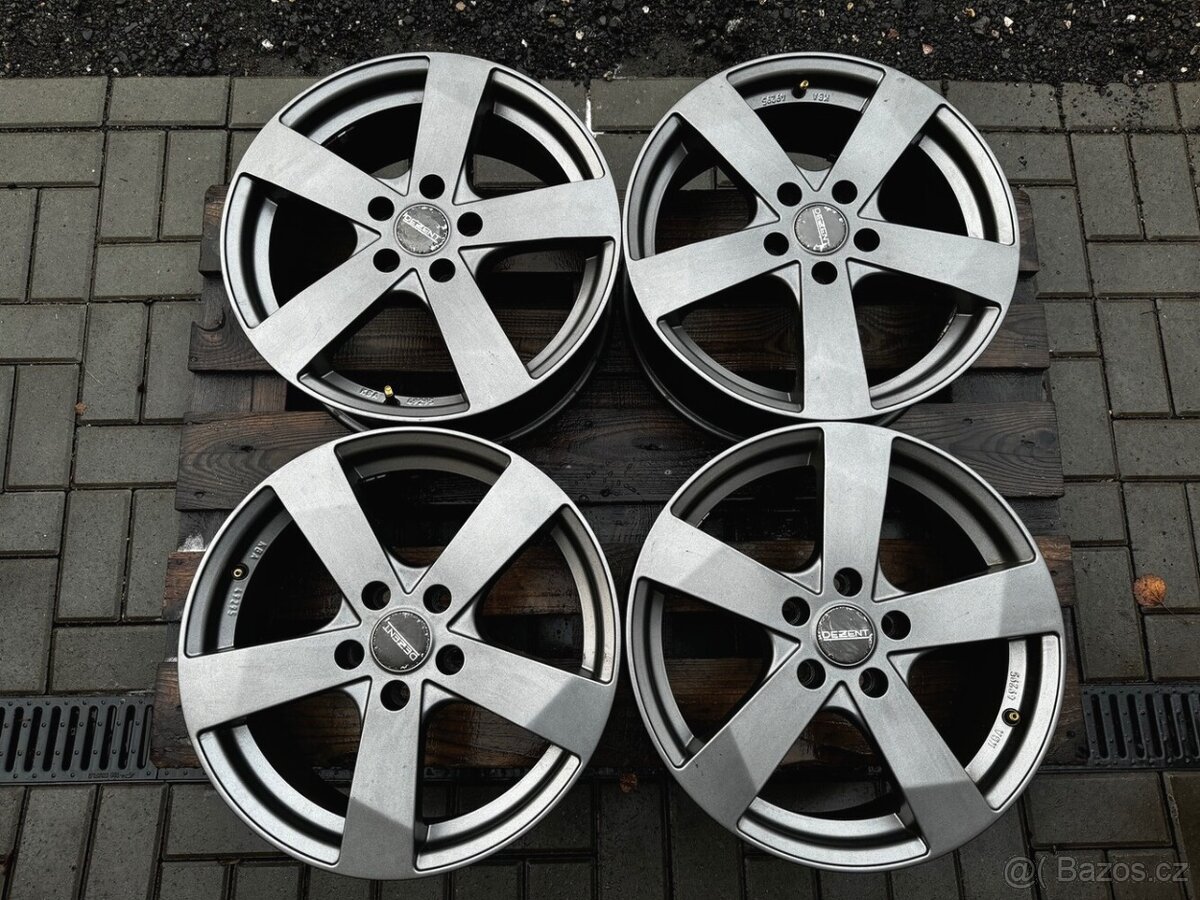 Alu kola/ disky r17 5x112 Dezent Graphite